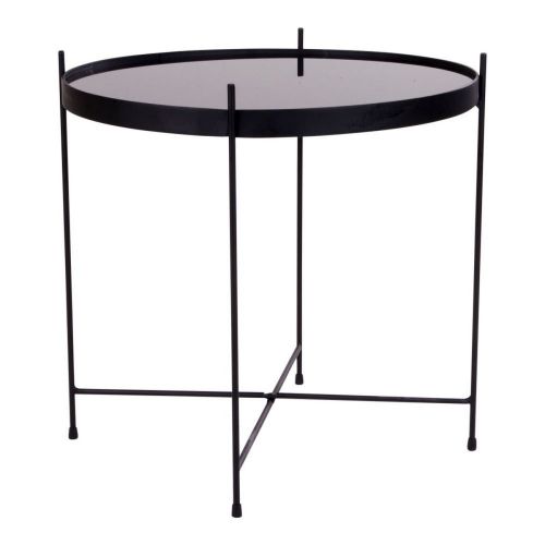 EPIKASA Coffee Table Venezia - Black 48x48x48 cm