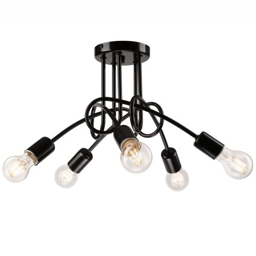Epikasa Ceiling Lamp Camilla - Black 46x46x30 cm