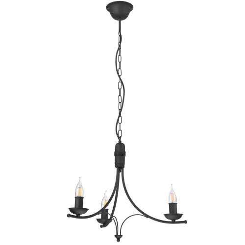 Epikasa Hanging Lamp Luca - Black 50x50x100 cm