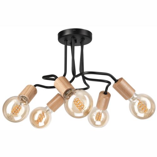 Epikasa Ceiling Lamp Conor - Brown 26x44x40 cm