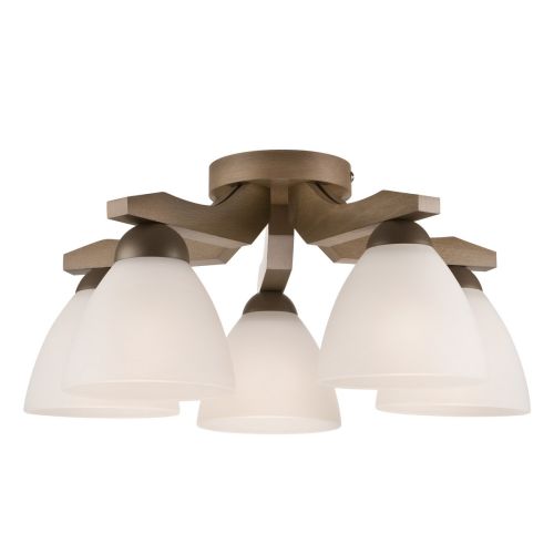Epikasa Ceiling Lamp Adriano - Brown 41x41x21 cm