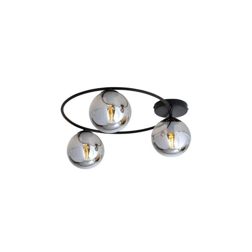 EPIKASA Ceiling Lamp Sopra - Black 47x20x47 cm