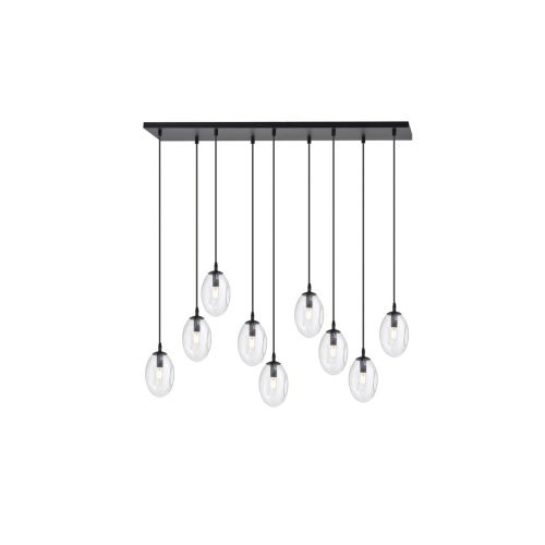 EPIKASA Hanging Lamp Astral - Black 100x100x22 cm