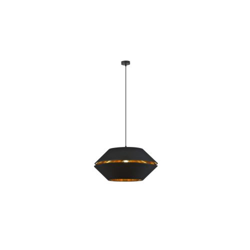 EPIKASA Hanging Lamp Piano - Black 42x125x42 cm