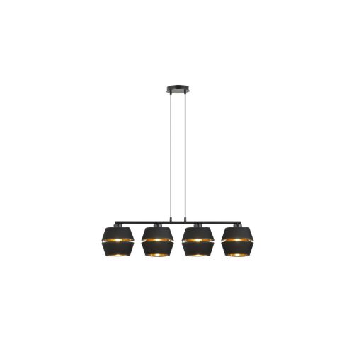 EPIKASA Hanging Lamp Piano - Black 100x85x15 cm