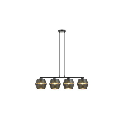 EPIKASA Hanging Lamp Malia - Black 100x85x15 cm