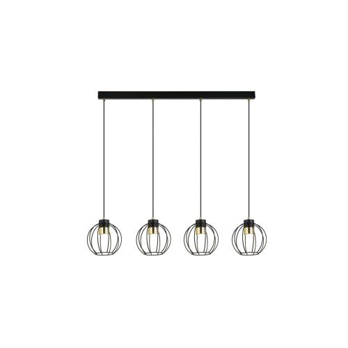 EPIKASA Hanging Lamp Ajax - Black 110x120x18 cm