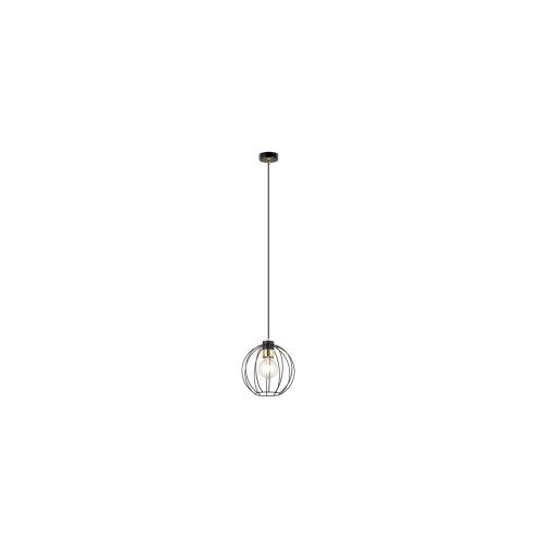 EPIKASA Hanging Lamp Gino - Black 24x125x24 cm
