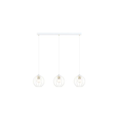 EPIKASA Hanging Lamp Gino - White 115x120x24 cm