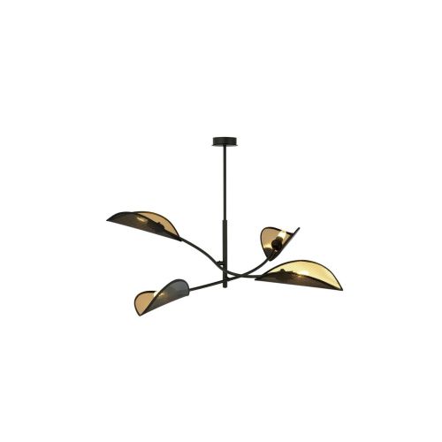EPIKASA Ceiling Lamp Lotus - Black 102x51x102 cm