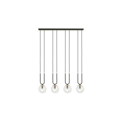 EPIKASA Hanging Lamp Glam - Black 92x115x15 cm
