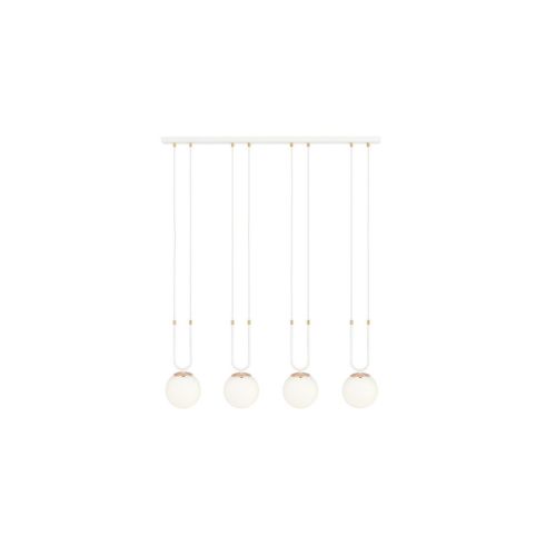 EPIKASA Hanging Lamp Glam - White 92x115x15 cm