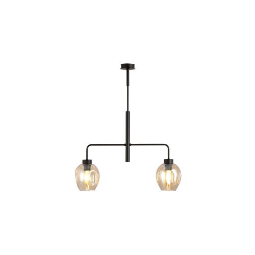 EPIKASA Hanging Lamp Lukka - Black 63x75x16 cm