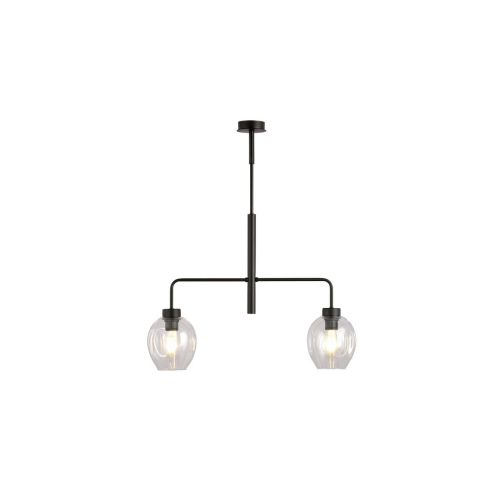 EPIKASA Hanging Lamp Lukka - Black 63x75x16 cm