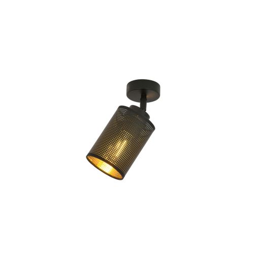 EPIKASA Ceiling Lamp Bronx - Black 10x22x10 cm