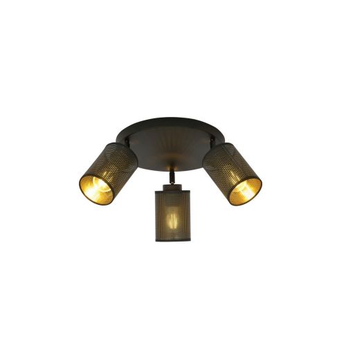 EPIKASA Ceiling Lamp Bronx - Black 50x24x30 cm