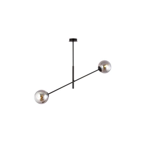 EPIKASA Hanging Lamp Linear - Black 102x51x14 cm