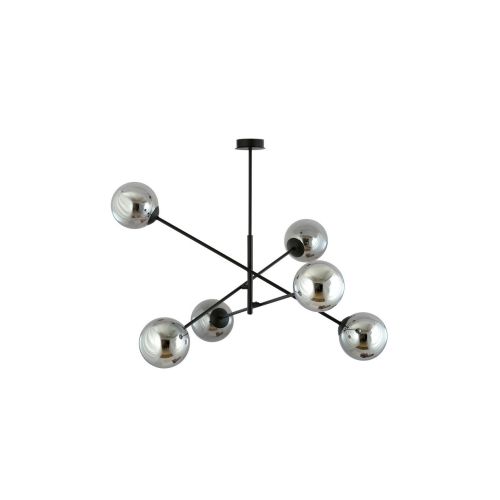 EPIKASA Hanging Lamp Linear - Black 102x51x102 cm