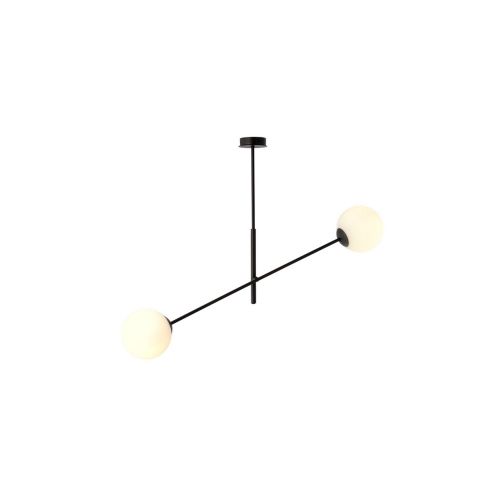 EPIKASA Hanging Lamp Linear - Black 102x51x14 cm