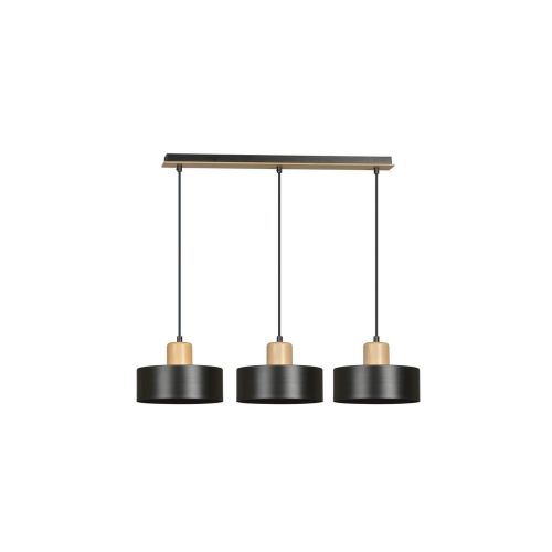 EPIKASA Hanging Lamp Torin - Black 80x100x25 cm