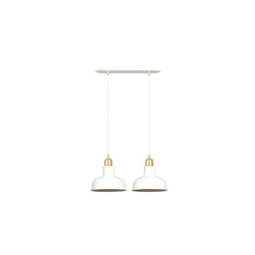 EPIKASA Hanging Lamp Ibor - White 42x100x21 cm