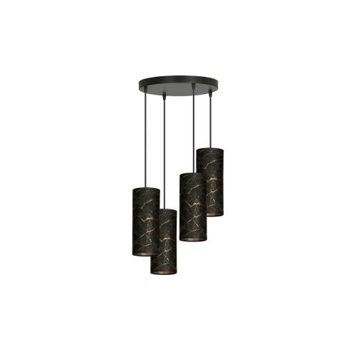 EPIKASA Hanging Lamp Karli - Black 35x100x22 cm