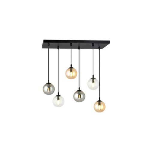EPIKASA Hanging Lamp Cosmo - Black 65x120x22 cm
