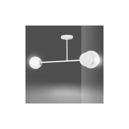 EPIKASA Ceiling Lamp Minerva - White 80x40x15 cm