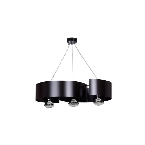 EPIKASA Hanging Lamp Vixon - Black 60x100x20 cm