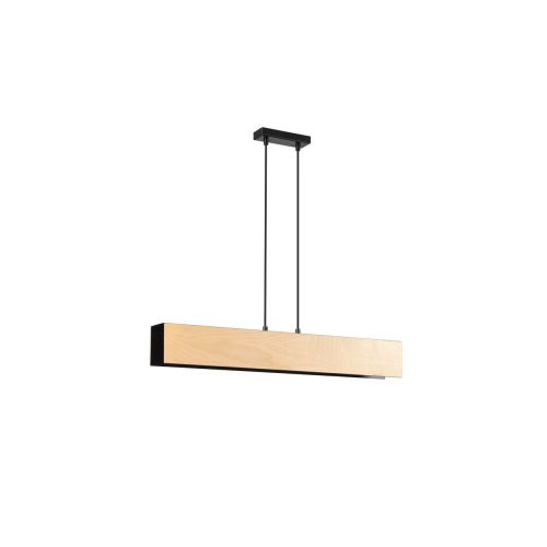 EPIKASA Hanging Lamp Carlo - Black 72x100x6 cm