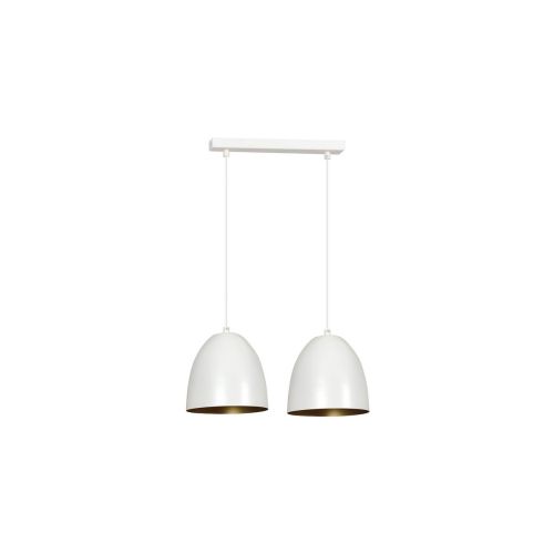 EPIKASA Hanging Lamp Lenox - White 45x80x18 cm