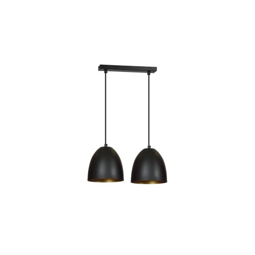 EPIKASA Hanging Lamp Lenox - Black 45x80x18 cm