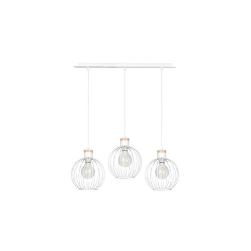 EPIKASA Hanging Lamp Barbado - White 78x100x22 cm