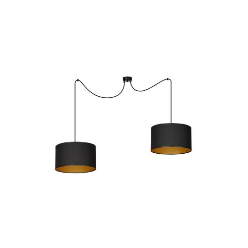 EPIKASA Hanging Lamp Roto - Black 180x180x35 cm