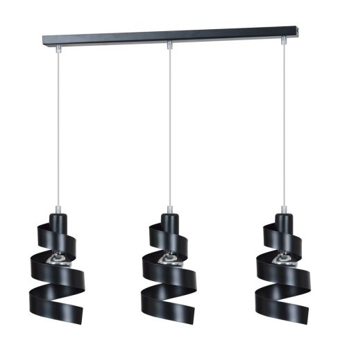 EPIKASA Hanging Lamp Saga - Black 66x100x14 cm