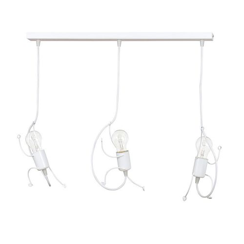 EPIKASA Hanging Lamp Bobi - White 65x60x14 cm