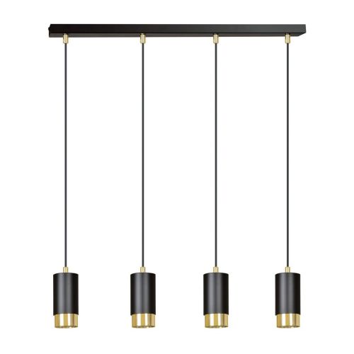 EPIKASA Hanging Lamp Fumiko - Black 60x100x6 cm