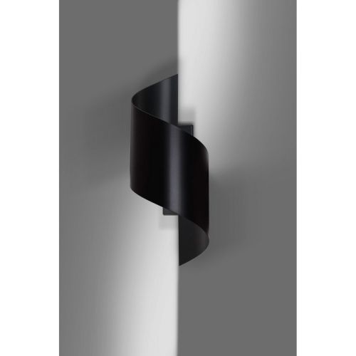 EPIKASA Wall Lamp Spiner - Black 14x30x13 cm