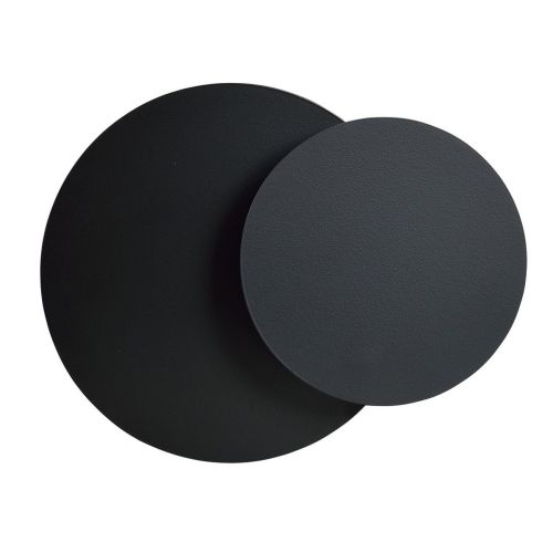 EPIKASA Wall Lamp Circle - Black 22x20x13 cm