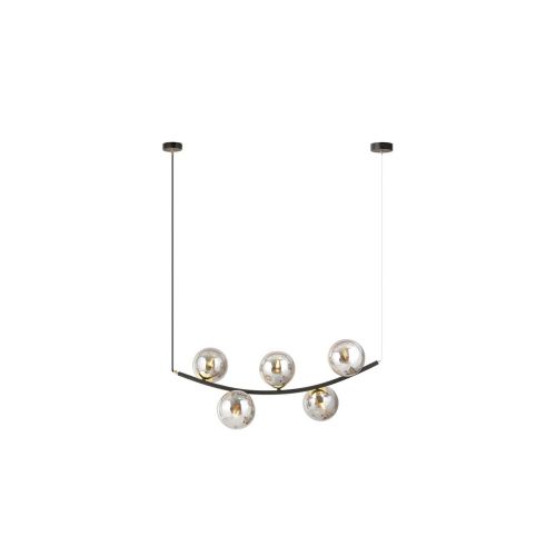 EPIKASA Hanging Lamp Archi - Black 50x58x50 cm
