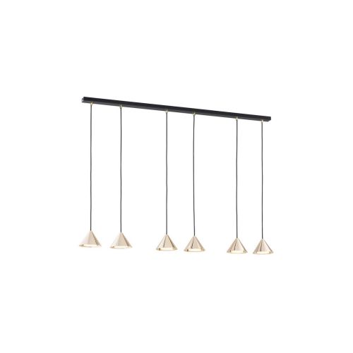 EPIKASA Hanging Lamp Archi - Black 50x55x14 cm