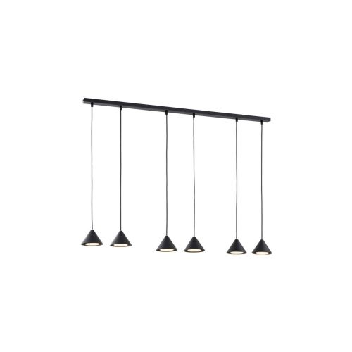 EPIKASA Hanging Lamp Archi - Black 40x75x40 cm