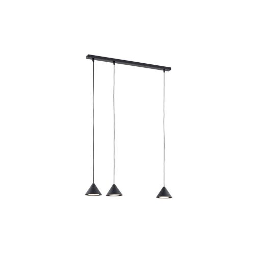 EPIKASA Hanging Lamp Archi - Black 50x58x50 cm