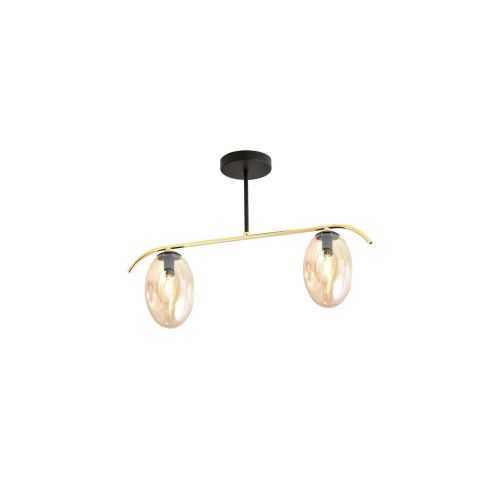 EPIKASA Hanging Lamp Rebel - Black 93x100x24 cm