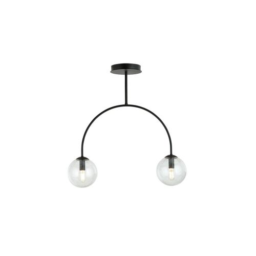 EPIKASA Ceiling Lamp Roma - Black 75x26x75 cm