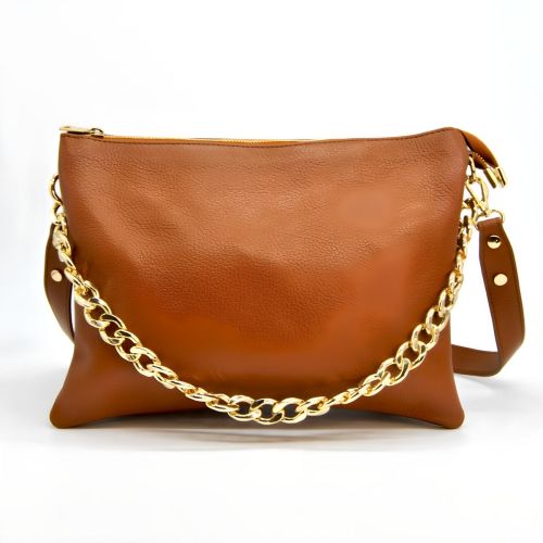 SOTEIRA Shoulder Bag Torino - Brown 33x24x16 cm