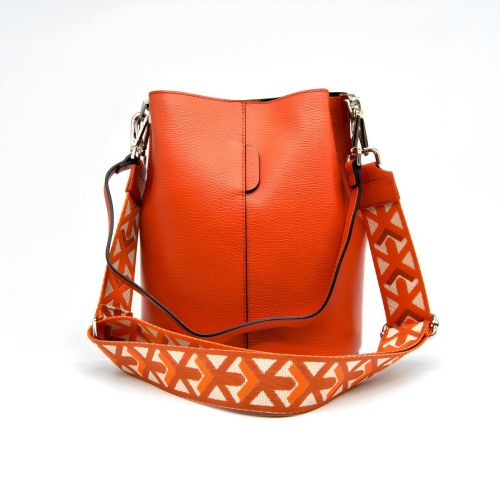 SOTEIRA Crossbody Bag Venezia - Orange 24x27,5x16,5 cm
