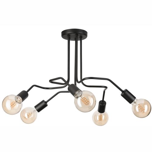 Epikasa Hanging Lamp Domino - Black 40x59x59 cm