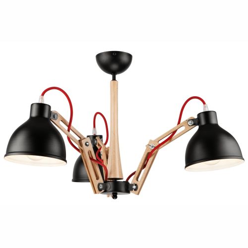 Epikasa Hanging Lamp Marcello - Black 65x39x39 cm