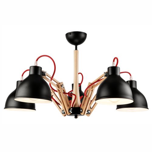 Epikasa Hanging Lamp Marcello - Black 67x39x39 cm